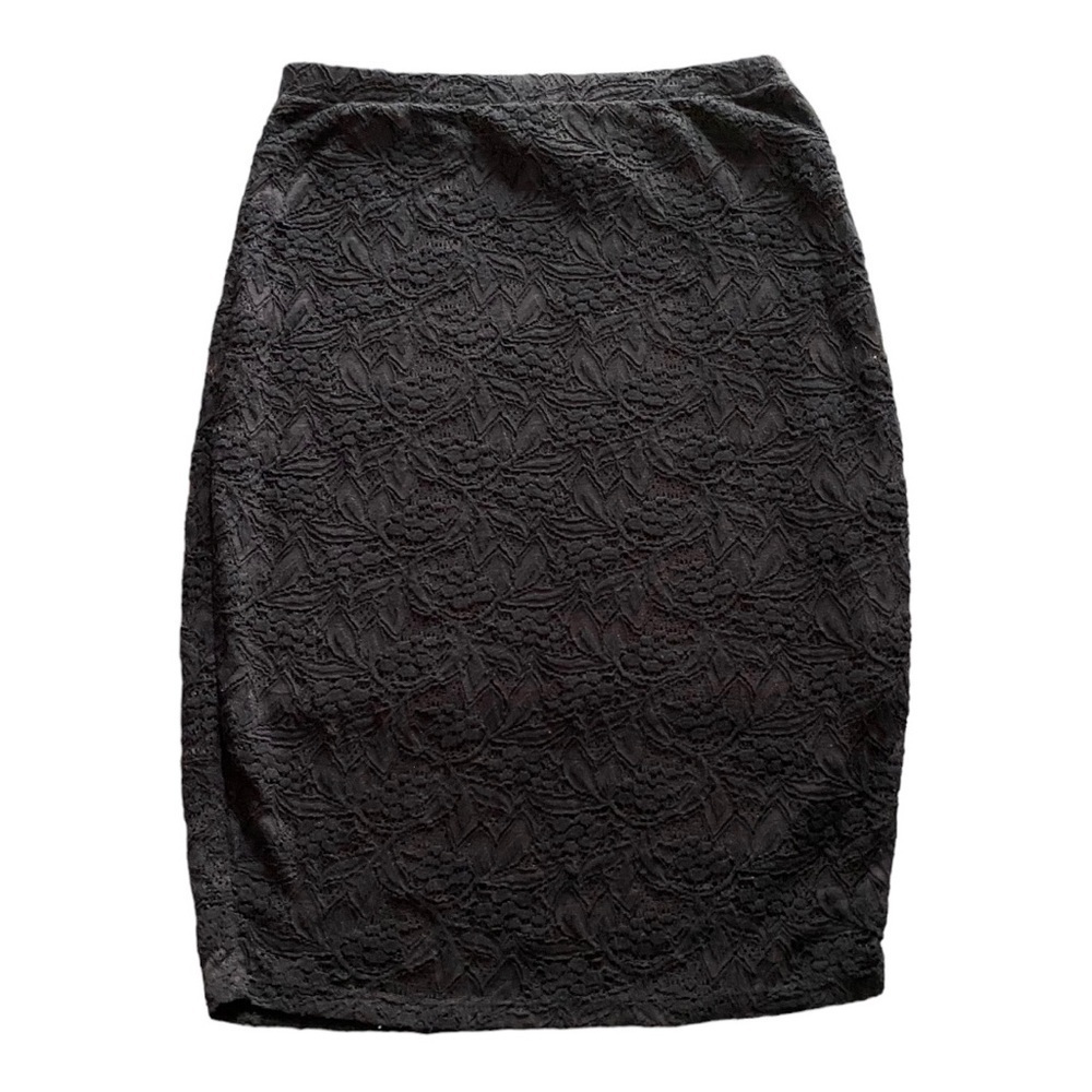 FREE PRESS-BLACK LACE SKIRT-SIZE SMALL